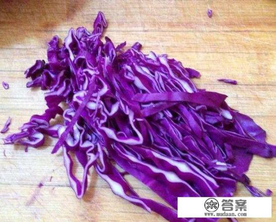 紫甘蓝可以炒着吃吗？