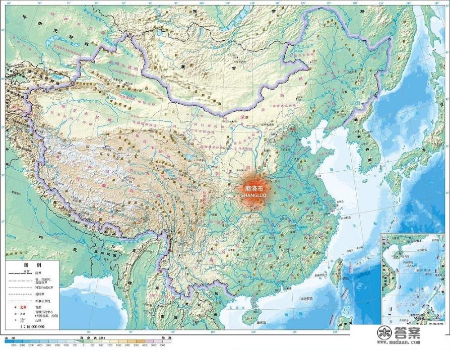 商洛市一都四区指的什么？