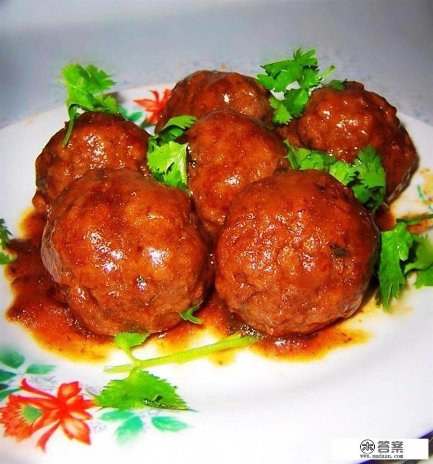 狮子头的红烧汁怎么调？