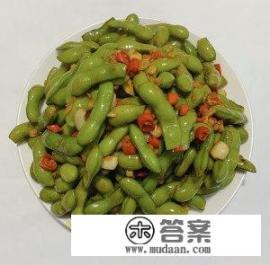 炒毛豆粒怎么做好吃？