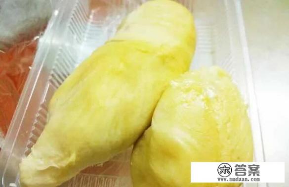 买了一个榴莲全拨开，怎么存放？