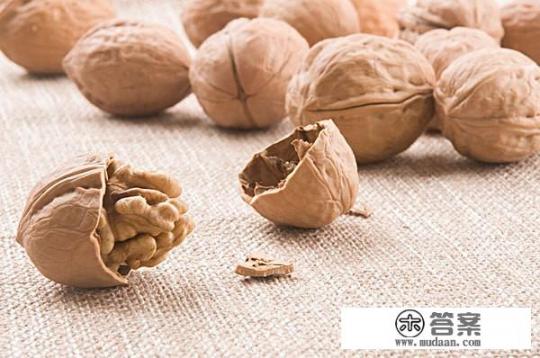 漂白的核桃壳是怎样的？