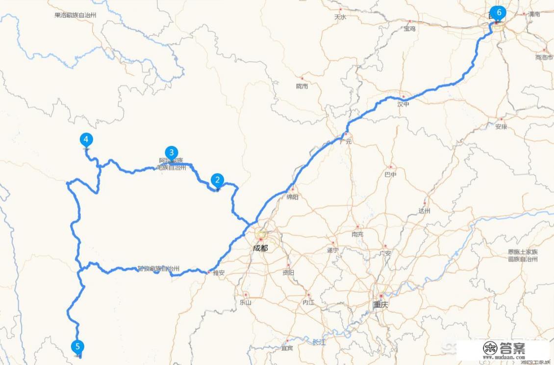 北京到稻城亚丁的路线攻略？