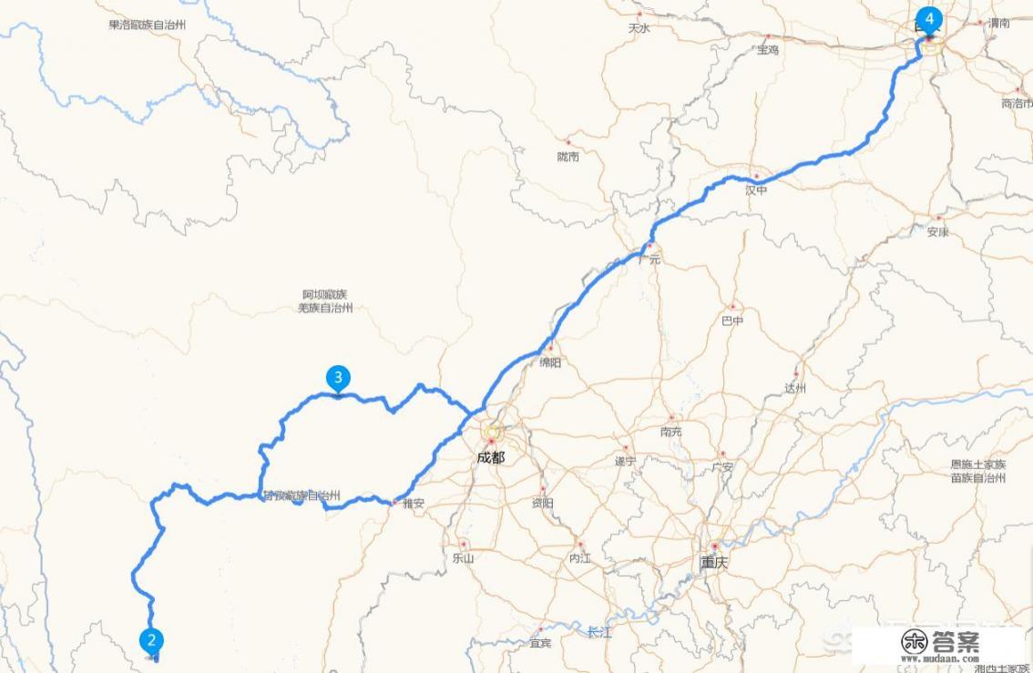北京到稻城亚丁的路线攻略？