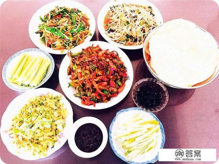 春饼卷菜的10种配菜？