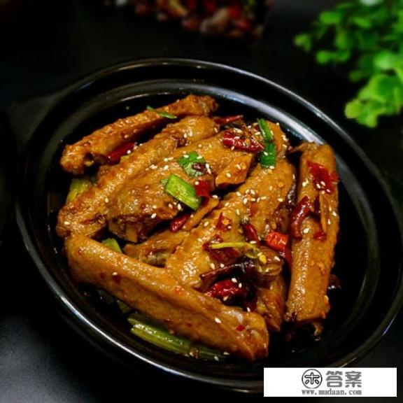 干锅卤鸭翅的做法？