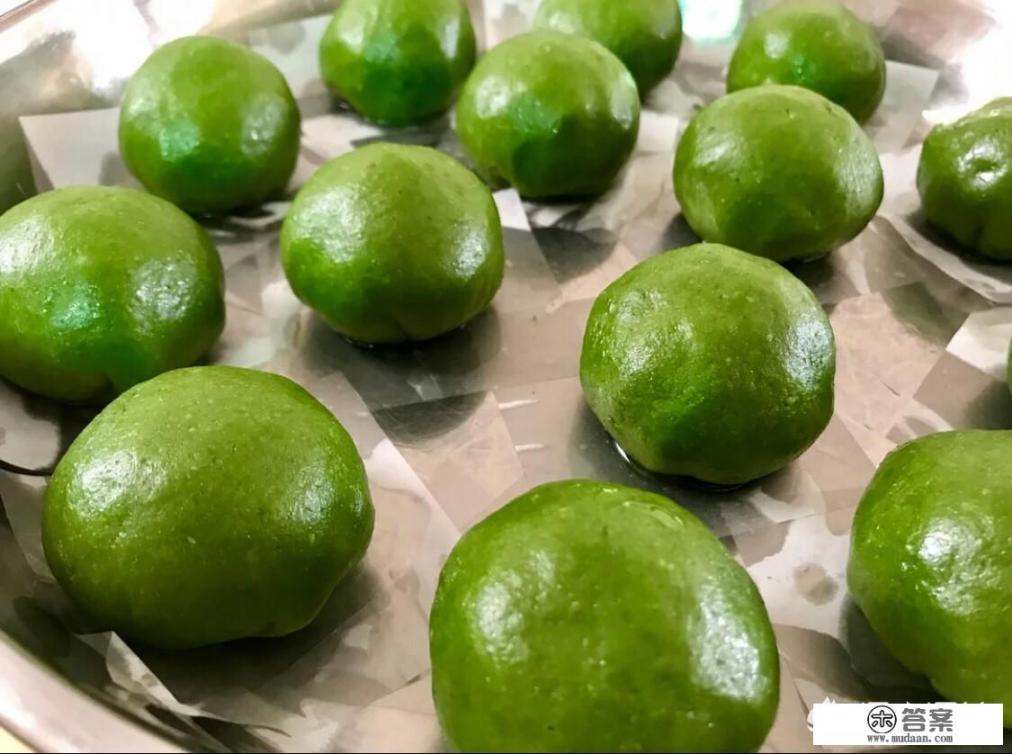 艾蒿青团做法？