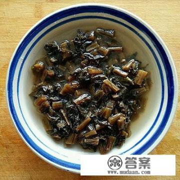 干雪菜怎么做雪菜毛豆? 干雪菜怎么做雪菜毛豆?