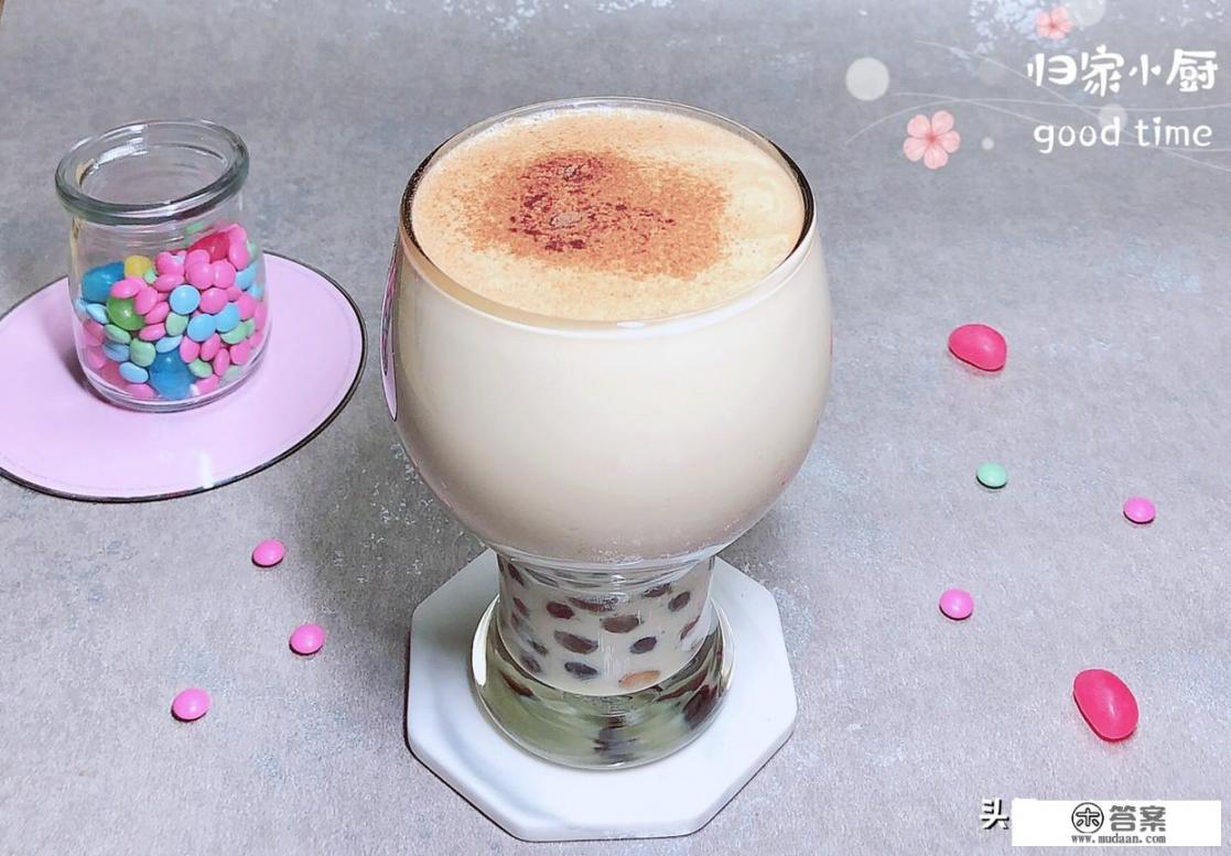 coco奶茶店的珍珠奶茶，在家能自己做吗？