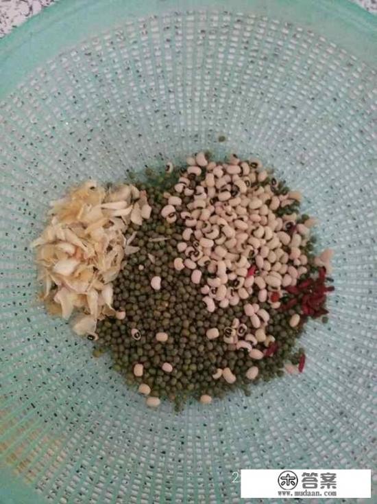 清补凉绿色糖水怎么做？