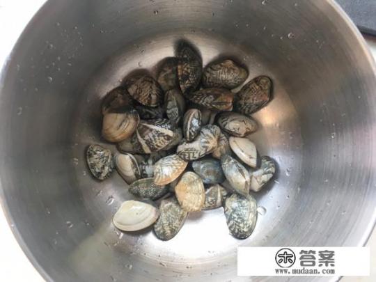 花蛤海鲜面条的做法？