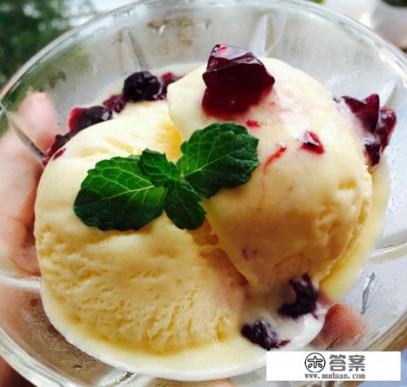 芒果冰淇淋怎么做？