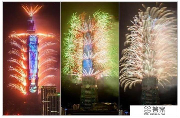 台北101大楼2018跨年烟火有多少人? 台北101大楼2018跨年烟火有多少人?