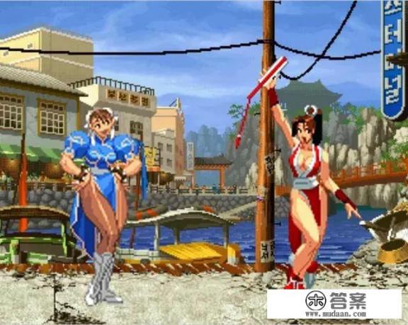 经典街机游戏《CVS2》中街霸和拳皇人物会出现什么搞笑的开场？