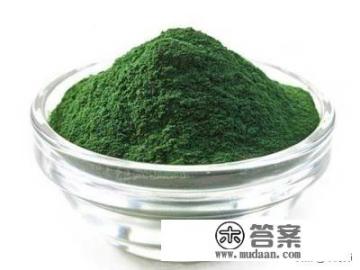 螺旋藻的好处？