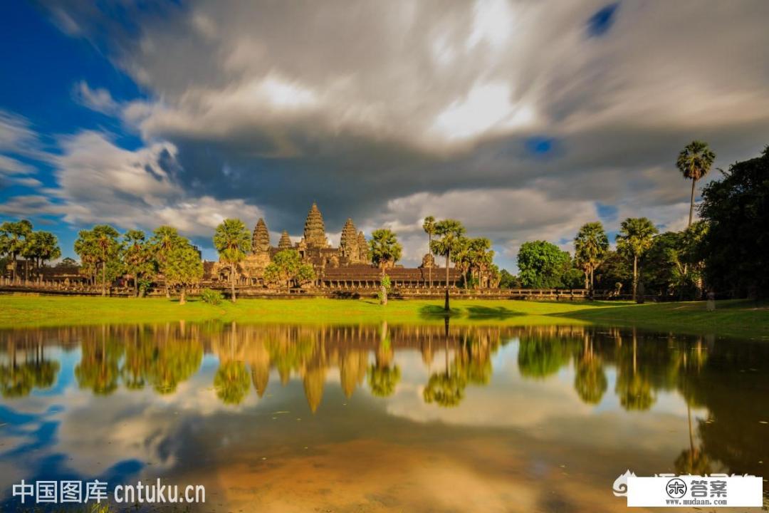 吴哥窟配的文案？