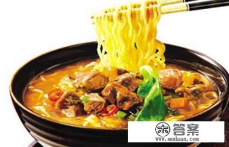 面条的热量是多少？