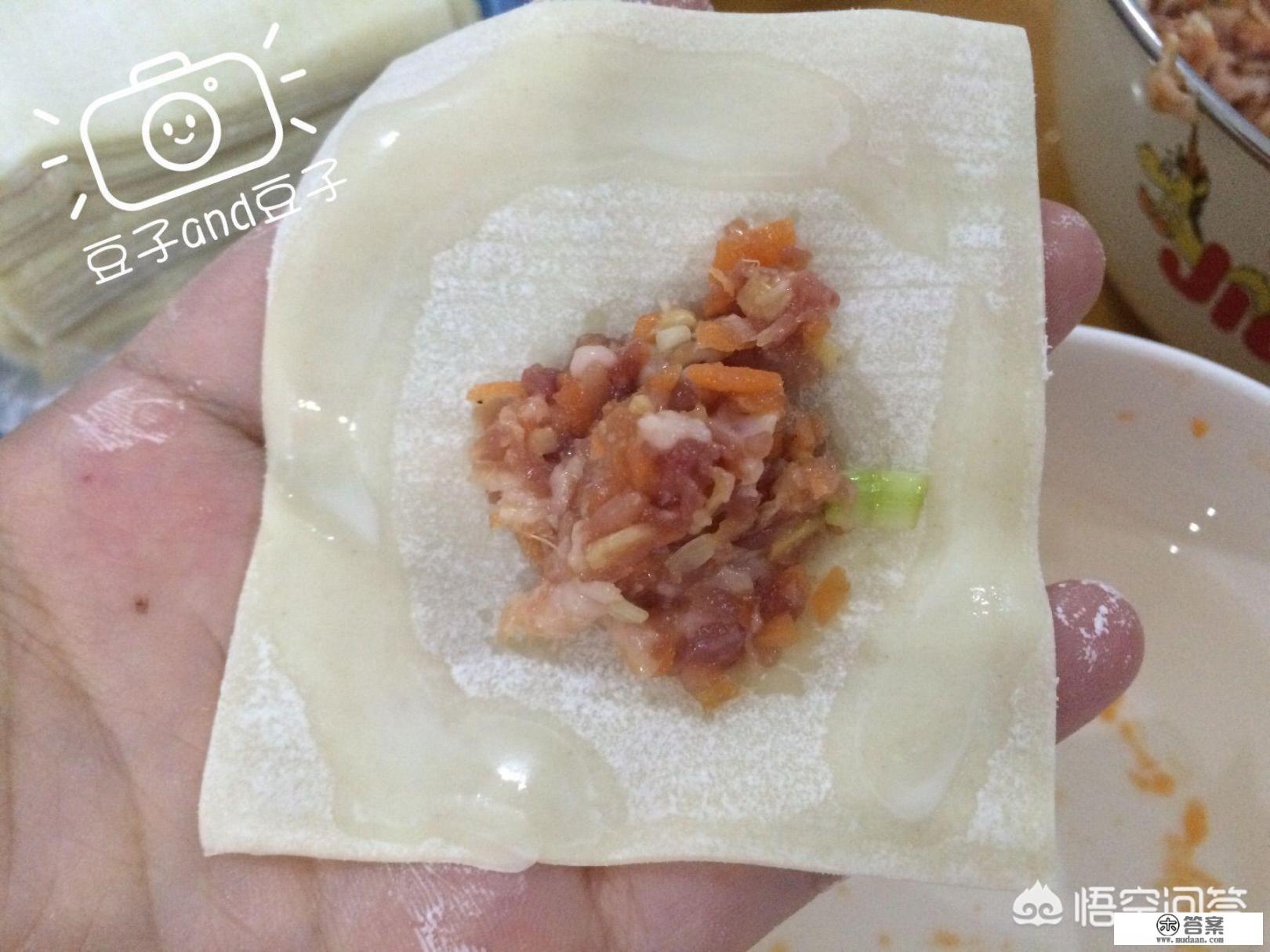 包馄饨10种方法馄饨馅儿怎么做？