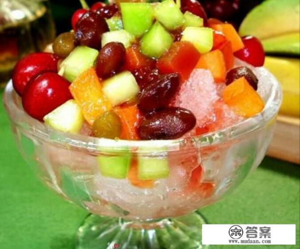 冰沙水果捞做法? 冰沙水果捞做法?