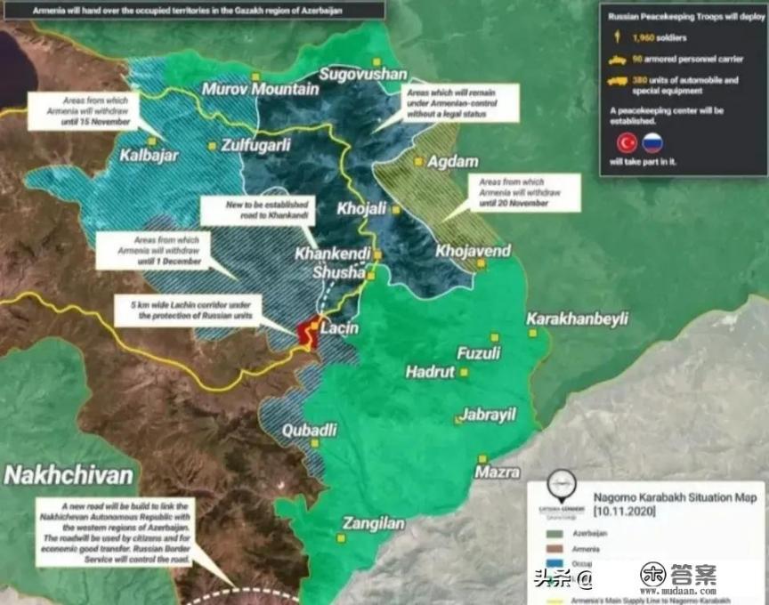 亚美尼亚地图地理位置？