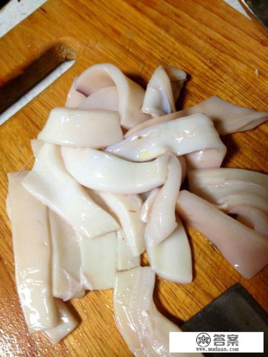 红烧鱿鱼的家常做法？