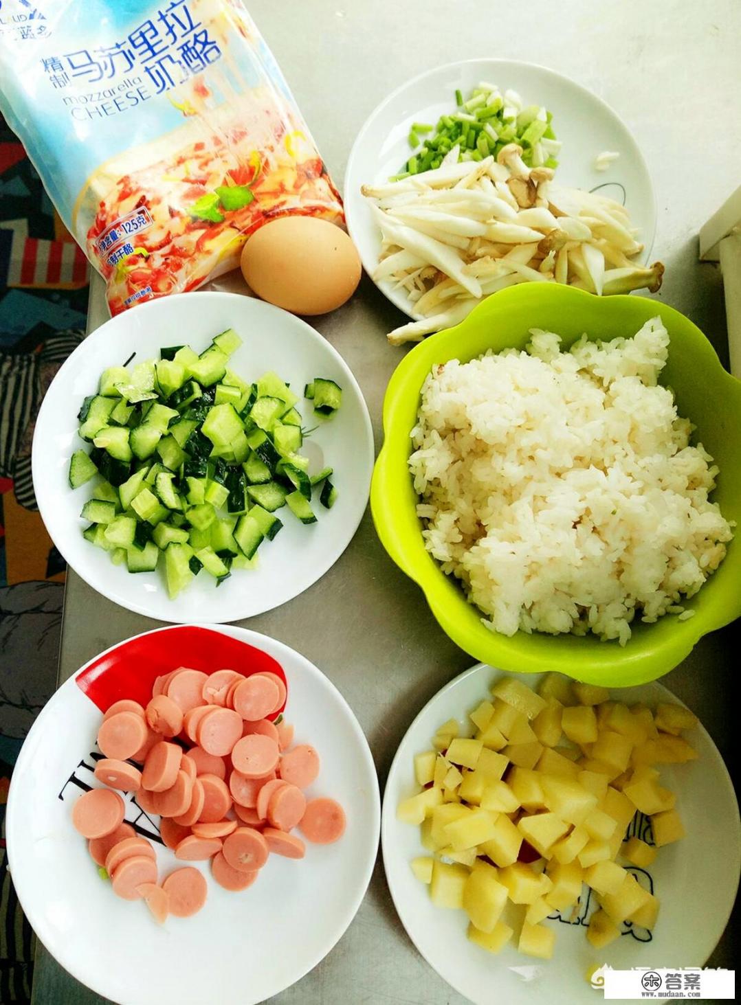 奶油芝士焗饭烤箱做法？