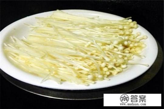 蒜蓉蒸金针菇怎么做？