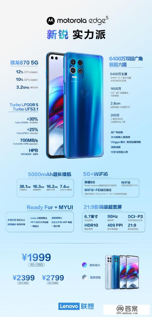 同为¥1999×骁龙870,K40和edge s应该怎么选? 同为¥1999×骁龙870,K40和edge s应该怎么选?