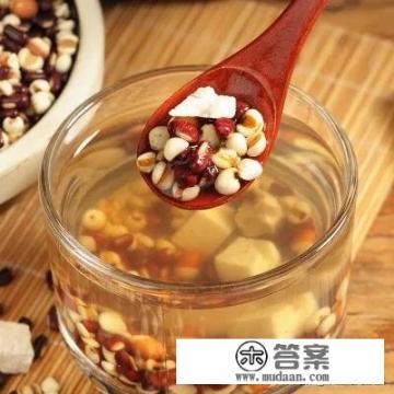 赤小豆炒薏米煮水祛寒湿吗，为什么？