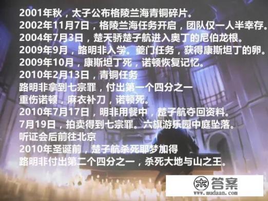 有没有整理好的江南《龙族》时间线?它讲了一个什么故事？