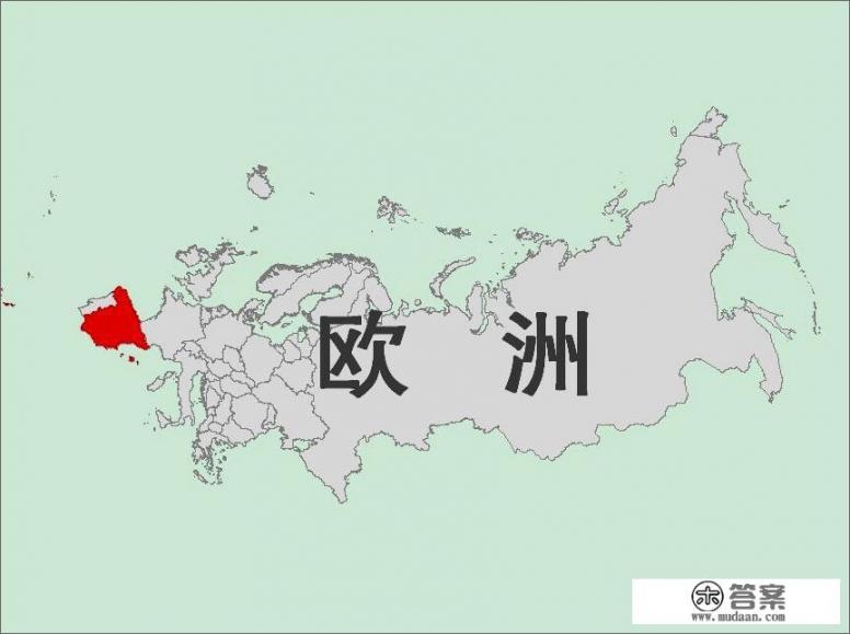 西班牙在世界地图什么位置？