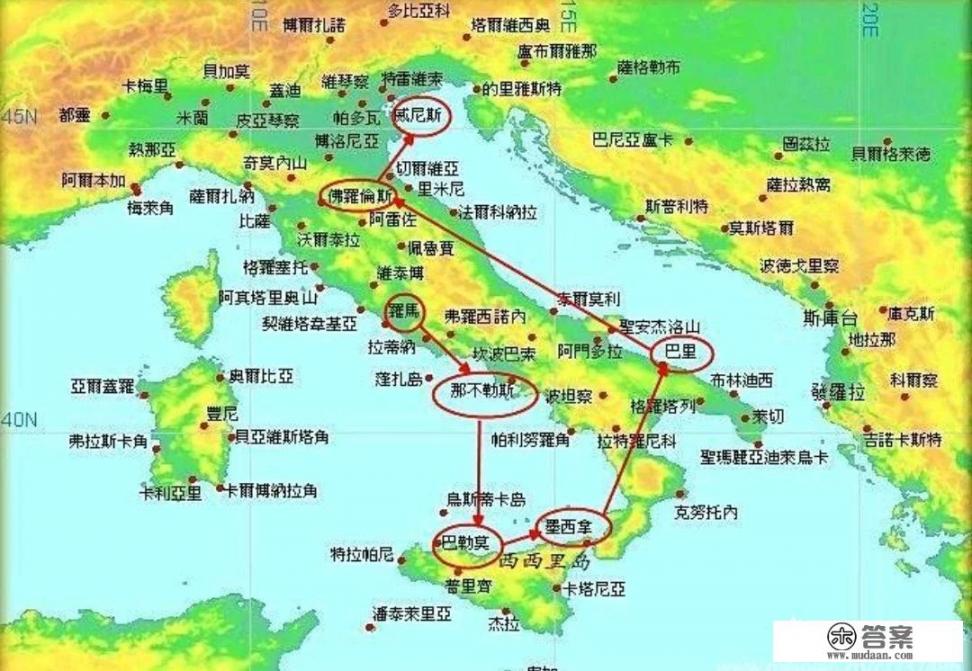 如何进行意大利全境深度游？