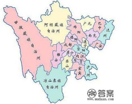 四川地图面积多大？