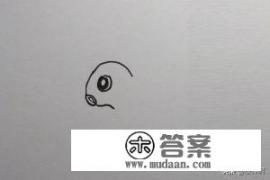 蜗牛简笔画怎么画？