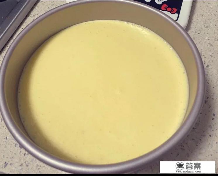 6寸芝士蛋糕配方比例？