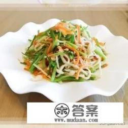 炒金针菇的家常做法？
