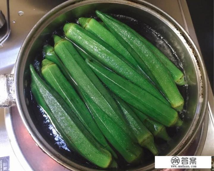 凉拌秋葵的正确方法和配料？