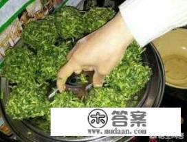 苜蓿菜馍馍怎么做菜不黄？