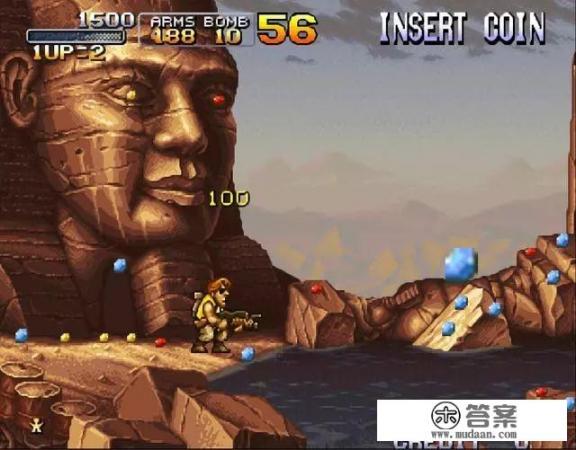 经典游戏《合金弹头》系列中，有哪些不可思议的加分道具？