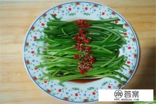 蒜苔的家常做法是什么？