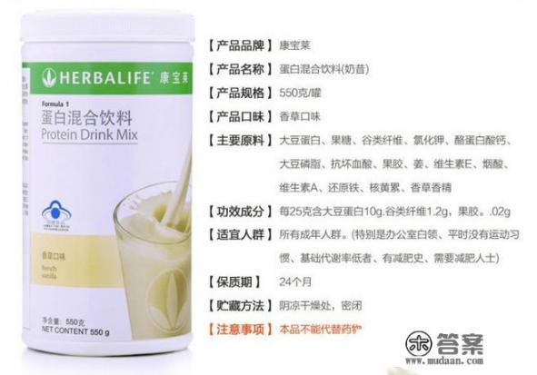 有没有用康宝莱减肥的？效果好吗？