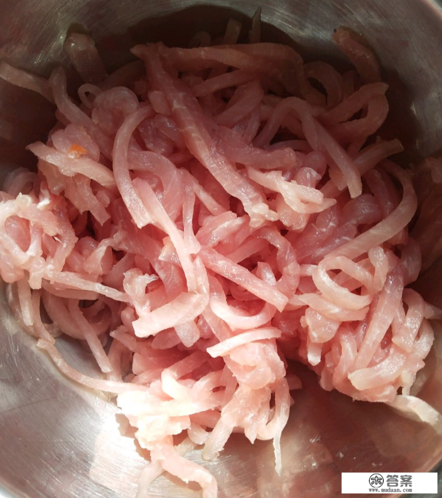 炒肉丝怎么不粘锅？