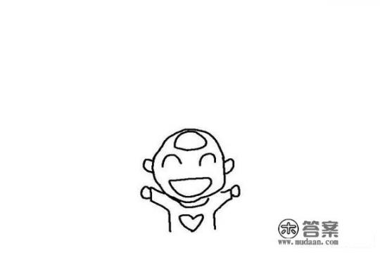 少儿简笔画之全家福？