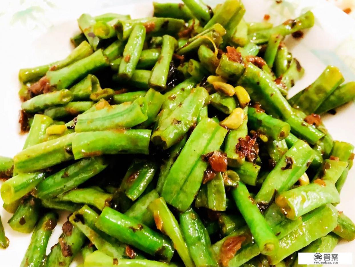 素炒弯子豆角好吃的做法？