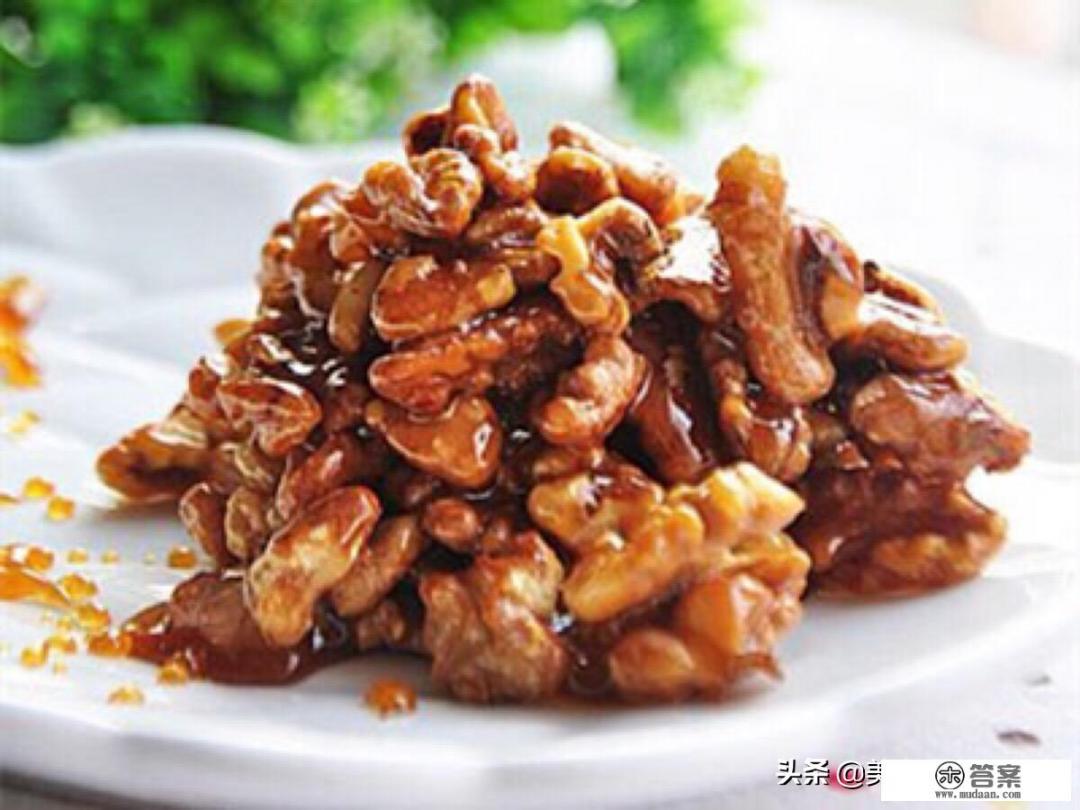 琥珀核桃仁的做法？