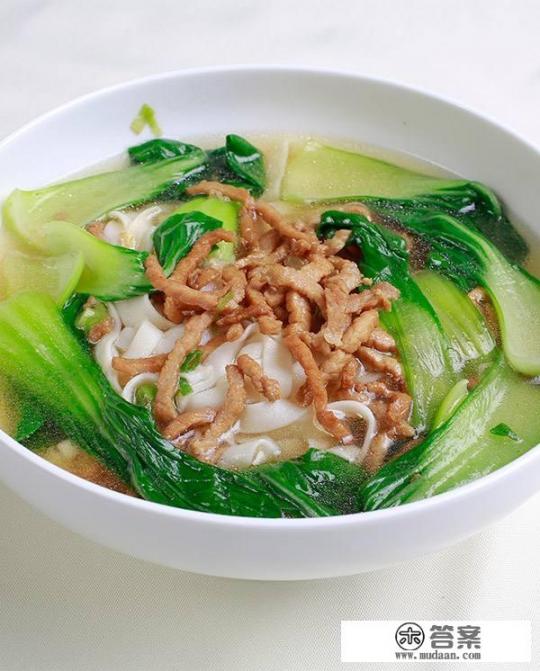 肉丝面的做法是怎样的？