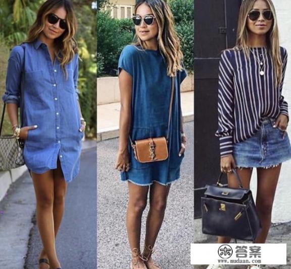 一年四季都可以穿的牛仔裙,如何搭配比较好看? 一年四季都可以穿的牛仔裙,如何搭配比较好看?