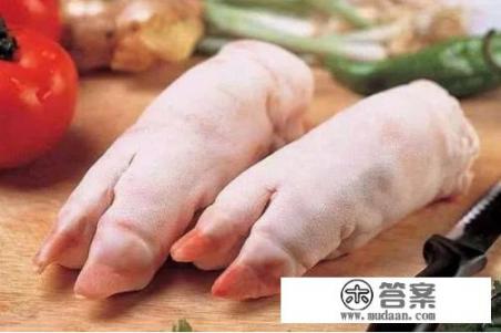 如何区分猪前蹄和猪后蹄……酱猪蹄? 如何区分猪前蹄和猪后蹄……酱猪蹄?