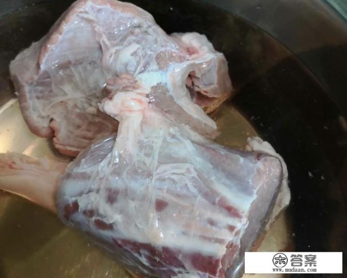 高压锅酱牛肉腱子的正宗做法？