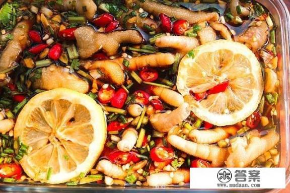 网红鸡爪柠檬刘一手做法？